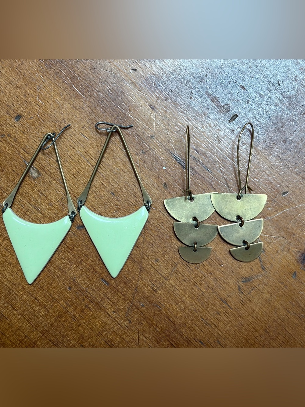 Summer Earring Bundle! Brass & Porcelain/Enamel